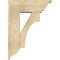 Ekena Millwork Westlake Traditional Rough Sawn Bracket w/ Offset Brace, Douglas Fir, 8"W x 22"D x 30"H BKT0806X22X30WTL01RDF - alternate 2